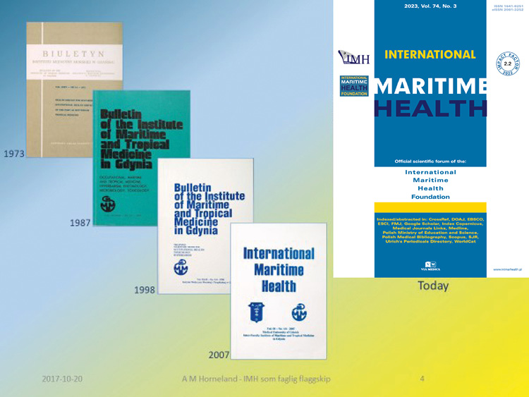 MAGAZINE | | International Maritime Health